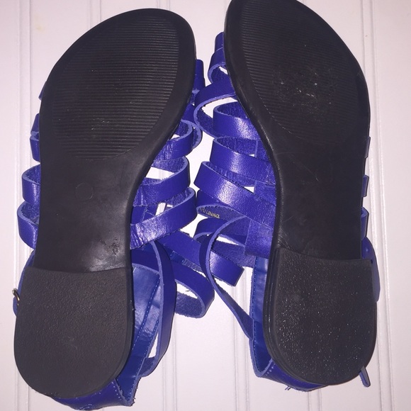 Blue Steve Madden gladiator sandals - Picture 6 of 6